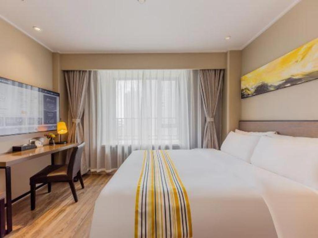 Home Inn Plus Shanghai New International Expo Center Yushan Road Yuanshen Sports Eksteriør billede