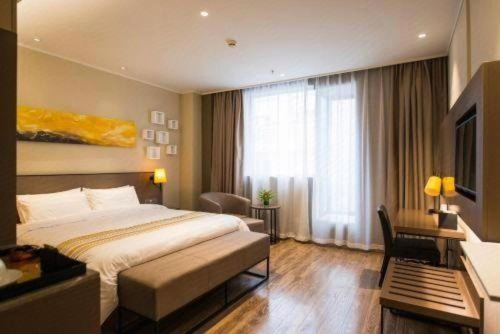 Home Inn Plus Shanghai New International Expo Center Yushan Road Yuanshen Sports Eksteriør billede